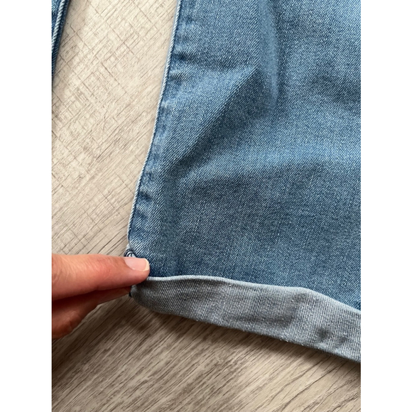 Levi’s mid rise skinny cuffed jeans size 12 - Picture 8 of 10